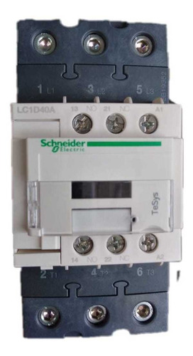 Contactor Schneider Lc1d40, Bobina 220v, 40a Poliequipos.com