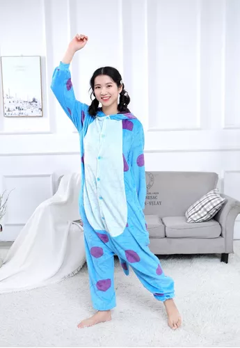 Pijama Mameluco Disfraz Cosplay Stitch Adulto Envío Gratis –