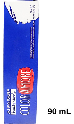 Tinte Cabello Alfaparf Color Amore 90 Ml + Peróxido 135 Ml 7-rubio Medio