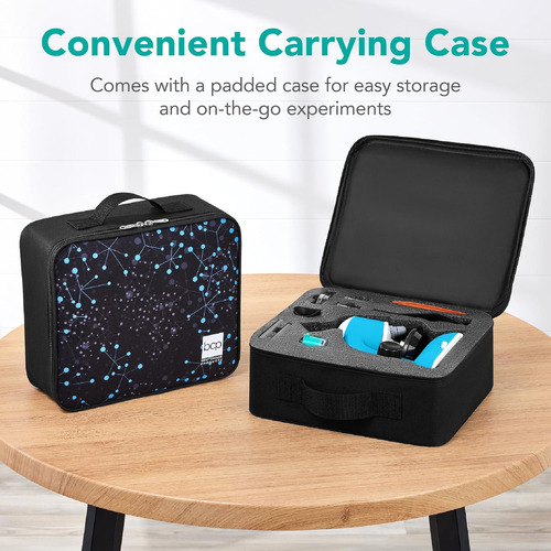 Microscopio Para Niños, Kit De Ciencia Con Aumento 100x A 12
