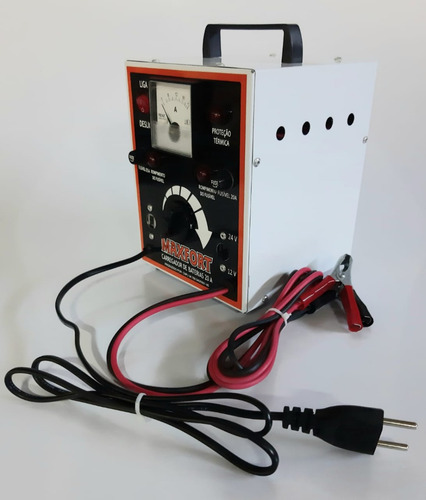 Carregador De Baterias Inteligente 20a 12/24v Maxfort Mx8