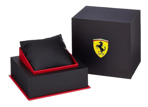 Imagen 2 de 2 de Reloj Ferrari Caballero Color Negro 0830337 - S007