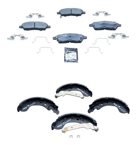 Kit Balatas Ceramica Frtn Versa 12- 2015 2016 2017 2018 2019