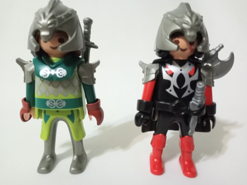 Playmobil Vintage Soldados Del Dragon Marca Geobra Del 2015