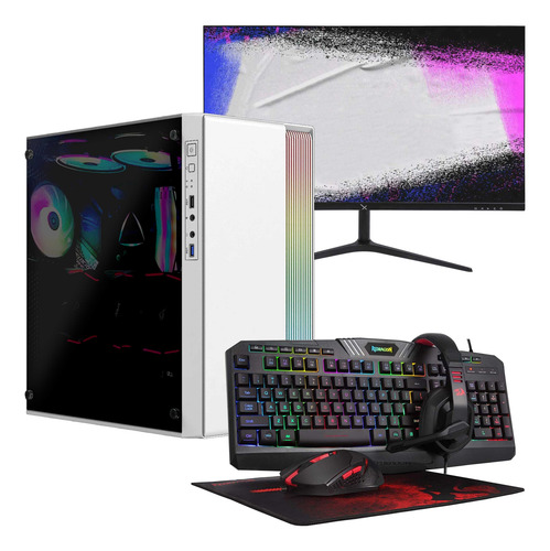 Kit Pc Gamer Monitor 27 Ryzen 5 5600gt Ram 32 Gb Ssd 1 Tb