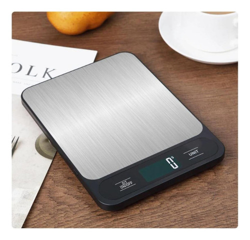 Zh Báscula Cocina Digital 10 Kg, Báscula Cocina Digital