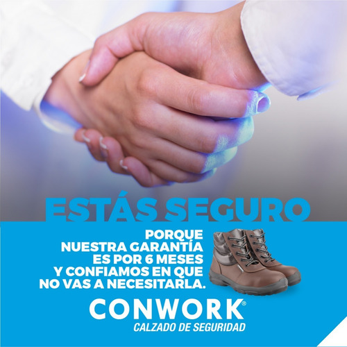 Imagen 10 de 10 de Botin De Seguridad Conwork Línea Fly 553baf