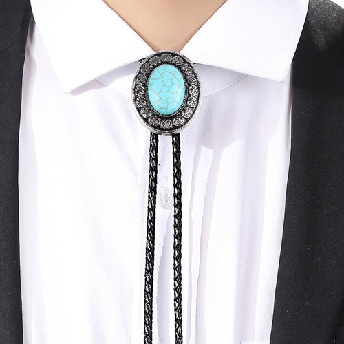 Collar De Corbata Bolo Tie Estilo Vintage Vaquero Occidental