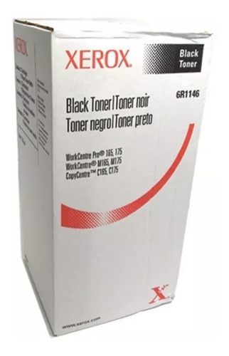 Cartucho De Tóner Xerox Color Negro Modelo: 006r01146