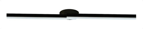 Luminária Plafon Perfil Fit Led 32w Slim Preto Bivolt Cor Luz Neutra 4000k Voltagem 110v/220v