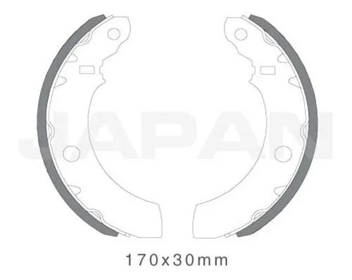 Banda Freno Japan Bajaj Motocarro Bajaj 200 Re Del 1010135