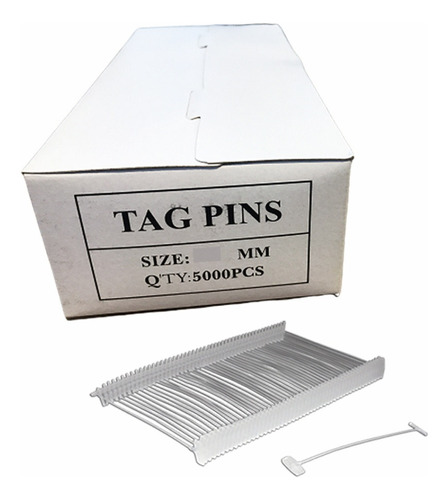 Tag Pin 5000 Precintos 15mm Para Pistola Prendas Etiquetas
