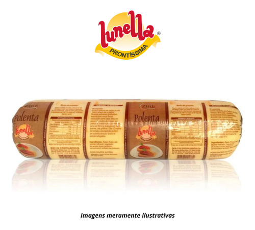 Polenta Pronta De Corte: Polenta Lunella® 1kg - Zini