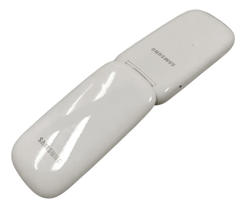 Celular Idosos Samsung Flip Com Teclado Grande E Rádio Fm