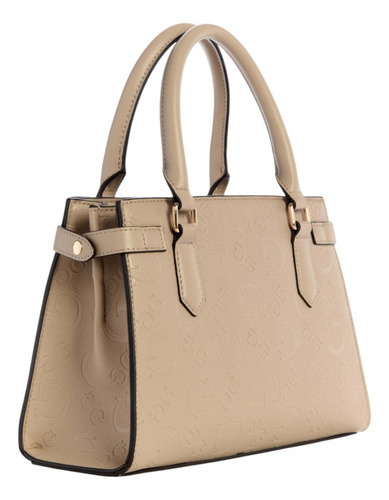 Bolsa Guess Factory Ag959006-tau Acabado de los herrajes Níquel Color Marrón claro Correa de hombro Marrón claro Diseño de la tela Lisa