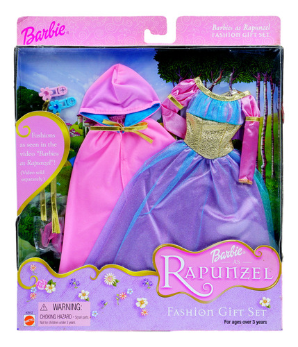 Barbie As Rapunzel Fashion Gift Set 2001 Edition