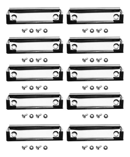 10x Clips Para Portapapeles Clips De Tablero De Archivos De