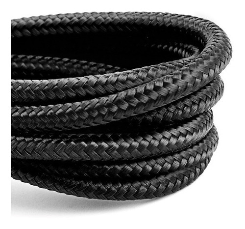 Cable 3 Metros Lighting Carga Rapida Reforzado Baseus Color Negro Dorado