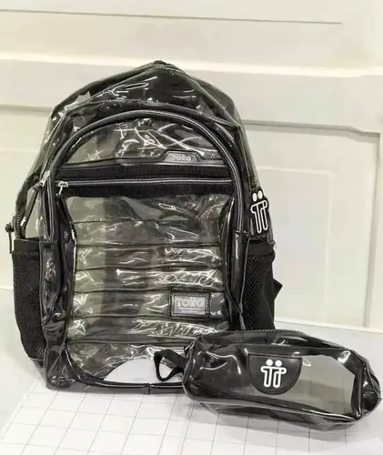 Bolso transparente totto sale