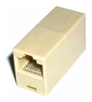Adaptador Union Cable Rj11 Hembra Teléfono Fijo Cantv