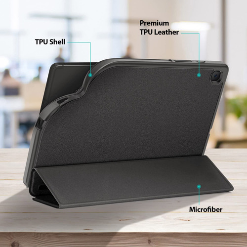 Case Funda Smart Cover Samsung Tab S6 Lite P613 10.4 2022