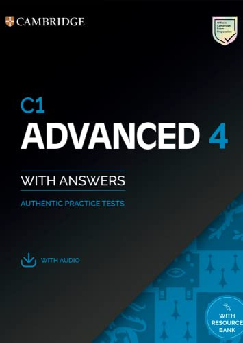 Book : C1 Advanced 4 Students Book With Answers With Audio.
