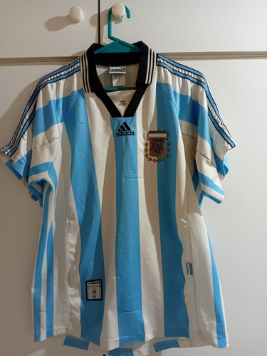 Camiseta Argentina 1998 Original Talle L (Usado)