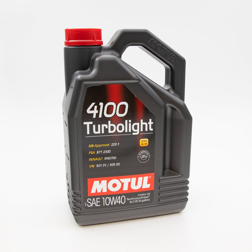 Aceite Turboligth 10w 40 4 Litros - Motul