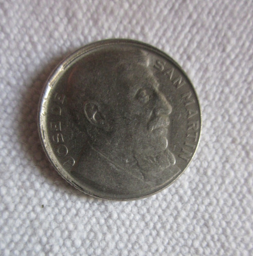 Antigua Moneda Argentina Error 20 Centavos 1950