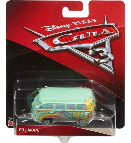 Vehículo De Metal Fillmore Disney Cars 3 4,14x13,97cm