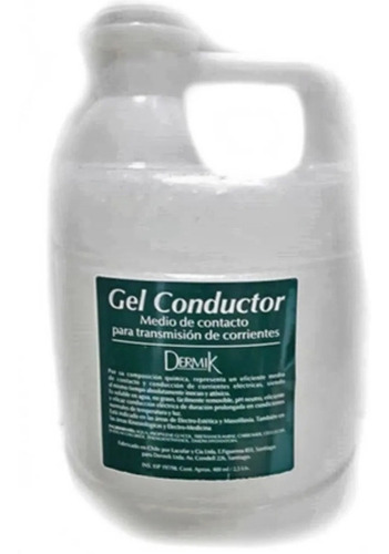 Gel Conductor Electrico - Cavitacion -rf - Dermik 2,5 Litros