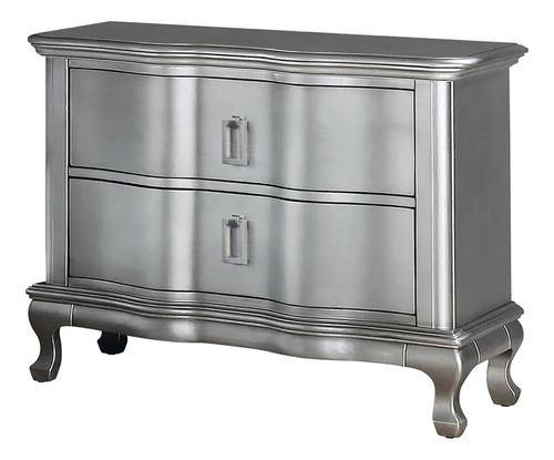 Homes: Inside + Out Bargoyne Solid Wood 2-drawer Nightstand.