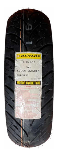 Llanta 130 70 12 Dunlop Scoot Smart 2, Bws Agility Etc