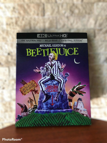 Beetlejuice 4k Ultra Hd + Bluray + Digital Code.