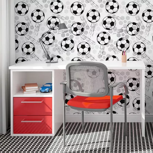 Hoement 1 Conjunto Pessoas De Bonecos Adesivos De Arte De Parede De Futebol  Decoração De Parede Jogar Futebol Adesivo De Parede Decalque De Parede  Fundo Papel De Parede Esportes Aluna