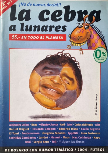 La Cebra A Lunares, Humor Argentino Fútbol, 2004, Cr03b2