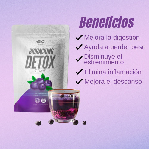 Te Detox Biohacking - Adelgazante Natural