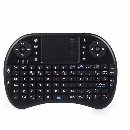Teclado Mouse Bluetooth Wireless Pc Smarttv Cel Android Mini