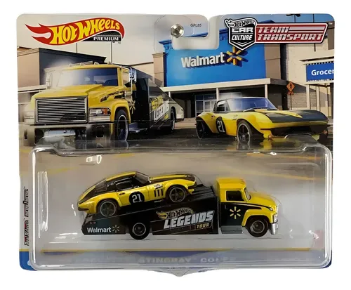 Hot Wheels Team Transport Legends Tour Custom Corvette Sting