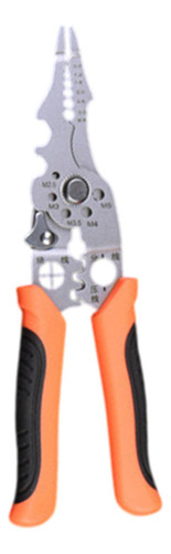 Pelacables Portátil De Acero Rico En Carbono, Naranja
