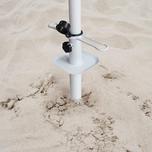 Ammsun Sombrilla De Playa Ancla De Arena Metal Resistente Pa