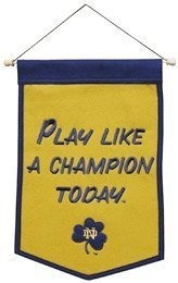 Notre Dame Fighting Irish Ncaa Juega Como Un Campeón Hoy