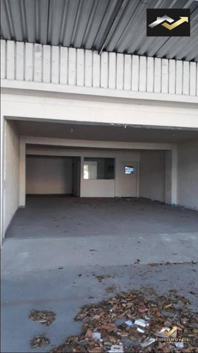 Salão Para Alugar, 400 M² Por R$ 6.500,00/mês - Jardim - Santo André/sp - Sl0157