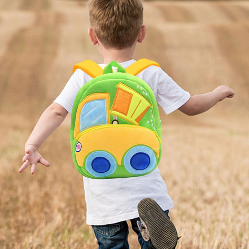 Bolsa De Libros Para Niños Con Tema De Camión Volquete