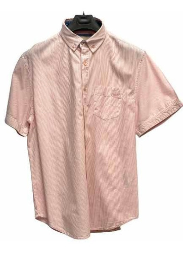 Camisa Hombre Time Out Talle L Importada Impecable