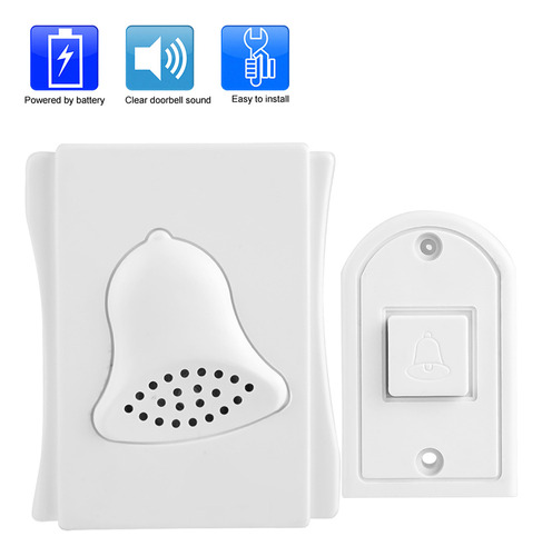 Y Para Timbre De Puerta Alámbrico Para Casa, Oficina /