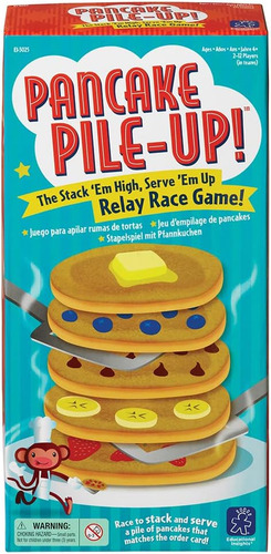 Pista Educationales Pista Pancake, Juego De Mesa De Retransm