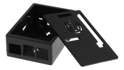 Caja Protectora Cubierta Para Pi Board , , Color Negro