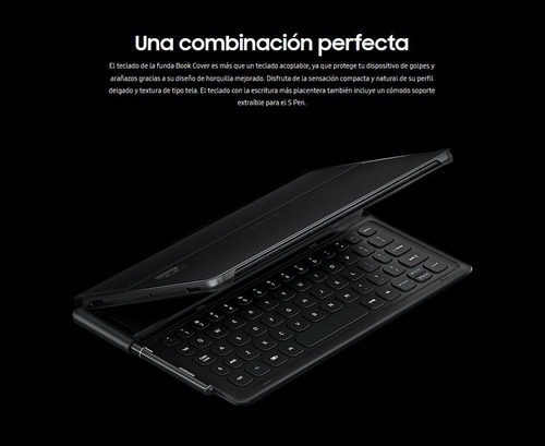 Book Cover Keyboard @ Samsung Galaxy Tab S4 T830 Teclado