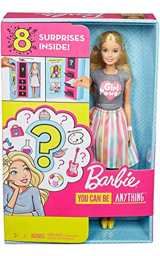 La Muñeca Barbie Con 2 Looks Profesionales Incluye 8 Prendas
